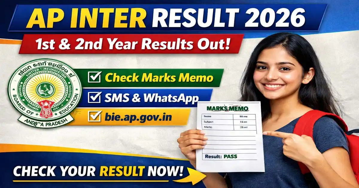 AP Inter Result 2026 Out